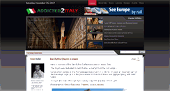 Desktop Screenshot of addicted2italy.com